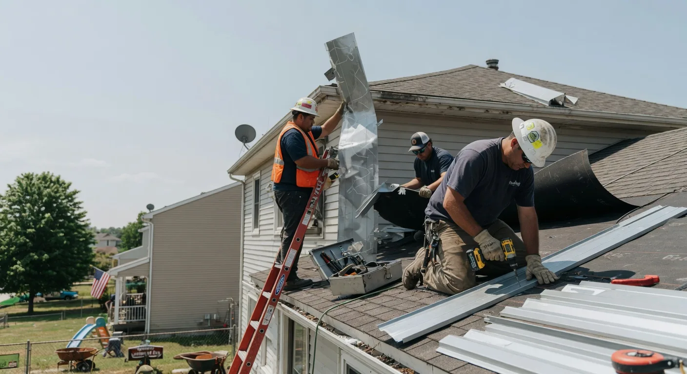 Metal Roof Repair in Jeffersonville, OH